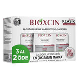 Bioxcin Anti Hair Loss Shampoo for Dry/Normal Hair - 10.14 fl oz, Herbal, pH Balanced, Clinically Tested