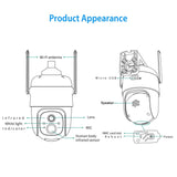 IP65 Solar Wireless Security Camera