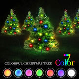 IP65 Waterproof Solar Powered Prelit Small Christmas Tree