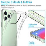 iPhone Shockproof Clear Phone Case Soft TPU