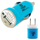 iPlanet 5V USB Car Charger and Wall Charger Combo