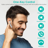 IPX5 Waterproof Wireless 5.0 TWS Earbuds