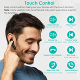 IPX5 Waterproof Wireless 5.0 TWS Earbuds Wireless Headset with Mic