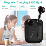 IPX5 Waterproof Wireless 5.0 TWS Earbuds Wireless Headset with Mic