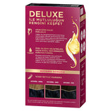 Palette Deluxe Gece Mavisi Hair Dye - Long-Lasting Vibrant Night Blue Hair Color with Nourishing Properties