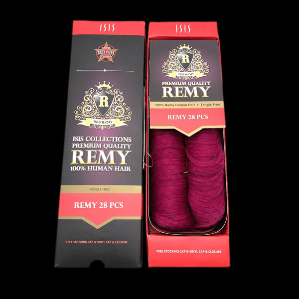 ISIS RED CARPET 100% PREMIUM REMY HUMAN WEAVE HAIR 28PC
