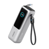 Anker Laptop Power Bank (25K, 165W, Built-In and Retractable Cables)