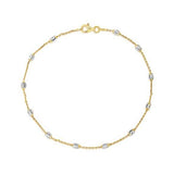 Italian Sterling Silver 10" Anklets