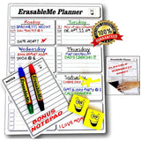 ItemMax Magnetic Dry Erase Calendar for Refrigerator