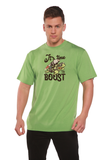 It`s time to BOOST Men's Bamboo Viscose/Organic Cotton Short Sleeve Graphic T-Shirt