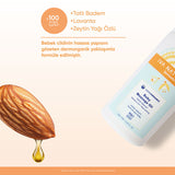 Iva Natura Organic Baby Oil with Sweet Almond Oil 125 ml