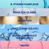 Bioxcin Biotin Supplement and Shampoo Set for Hair Loss Treatment and Hair Health Support
