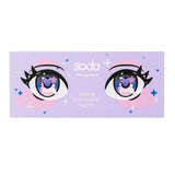 Soda Far Kawaii Eyeshadow Palette: Unleash Vibrant Manga Eyes with Highly Pigmented, Easy-to-Blend Colors