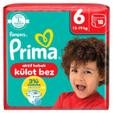 Pampers Premium Protection Pants Size 6 Diapers 18 Count