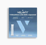 Velavit V-Glutathione with SAM-e Liposomal Supplement 30 Sachets