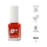 Pastel Nail Polish 421 Long-Lasting - 6 Days Durability, Easy Application, High Shine Finish