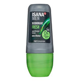 Isana Deodorant Roll-On for Sensitive Skin - 24 Hour Protection, Natural & Eco-Friendly