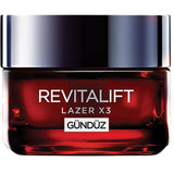 Loreal Paris Revitalift Lazer X3 Anti-Aging Day Cream - Reduces Wrinkles, Firms Skin, 1.69 fl oz