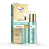 Roc SPF 30 Hyaluronic Acid Facial Moisturizer: 72-Hour Hydration & Anti-Aging Sunscreen for All Skin Tones