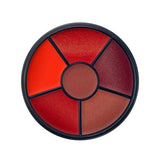 Kryolan Velvet Kiss Lipstick Wheel 6 Colors 15g