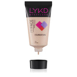 LYKD Foundation 122 True Beige - Lightweight Foundation Makeup for Flawless Look