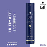 Taft Ultimate Hair Lacquer for Ultimate Hold 250 ml