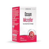 Ocean Microfer 30 Tablet - High-Potency Iron Supplement for Adults & Adolescents - Supports Healthy Iron Levels & Reduces Deficiency Risk