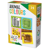 Headu Ecoplay Animal Colours Educational Puzzle for Children Aged 3-6 - Enhances Cognitive Skills & Color Recognition