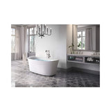 Jacuzzi Arga 67-Inch Classic Swirlpool™ Whirlpool Bathtub [JAGF6735PCL6IPW/M] (SAK85401)