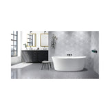 Jacuzzi Arga 67-Inch Classic Swirlpool™ Whirlpool Bathtub [JAGF6735PCL6IPW/M] (SAK85401)
