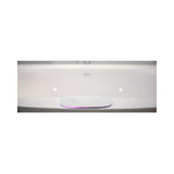 Jacuzzi Arga 69-Inch Freestanding Whirlpool Bathtub [JAGF6934PCL6IPW/M] (SAK85921)