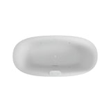 Jacuzzi Arga 69-Inch Freestanding Whirlpool Bathtub [JAGF6934PCL6IPW/M] (SAK85921)