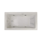 Jacuzzi Elara 72-Inch Rectangle Whirlpool Bathtub With Left Drain [JELA7236WLR2HX] (SAK61507)