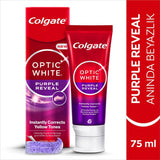 Colgate Optic White Purple Reveal Color-Correcting Toothpaste 75ml