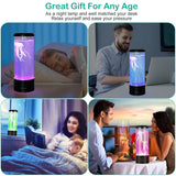 Jellyfish Lava Lamp Multicolor Changing Mood Night Light