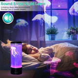 Jellyfish Lava Lamp Multicolor Changing Mood Night Light