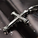 Jesus Cross Pendant Necklace Jewelry