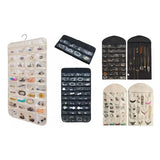 Jewelry Earrings Brooch Closet Hanging Storage Organizer Bag