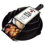 Jim Beam 3-Piece Cast Iron Skillets