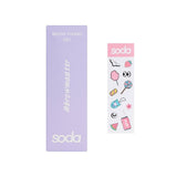 Soda Browmaster: Long Lasting Eyebrow Fixing Gel - Clear, Transparent Styling for All Day Hold (5ml)
