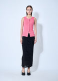 Jean Paul Gaultier Women Mesh Tattoo Midi Skirt