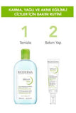 Bioderma Sebium H2O Micellar Water for Oily and Acne-Prone Skin - Gentle Makeup Remover & Skincare, 3.38 fl oz