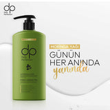 DP Moringa Oil Shampoo: Salt-Free, Keratin & Biotin Infused for Hair Strengthening, Shine & Anti-Hair Loss - 425ml