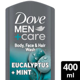 Dove Men+Care Eucalyptus & Mint Body Wash 400 ml