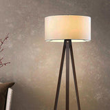 Homing Table Lamp - Adjustable LED Decorative Lighting with E27 Socket, Cream Shade