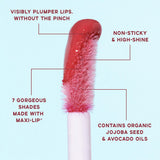 theBalm Instant Plump Your Pucker Lip Plumper Gloss: Get Fuller, Hydrated Lips Without the Sting. Volumizing, Non-Sticky, Cruelty-Free Makeup