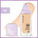 Maybelline New York Lumi Mat Fondšten - 098, Matte Foundation for Natural Finish, Lightweight & Long-Lasting