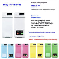 Enhanced Mobile Phone Lock Box with Timer – Self-Discipline Tool for Focus and Internet Control