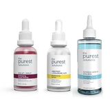 The Purest Solutions Skincare Set - Exfoliating, Brightening, and Toning for Uneven Skin Tone and Texture