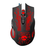 Everest SM-790 SWANKY 3200dpi Gaming Mouse - Precise Control, 6 Programmable Buttons, Durable Design